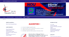 Desktop Screenshot of algorithm.ro