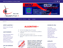 Tablet Screenshot of algorithm.ro